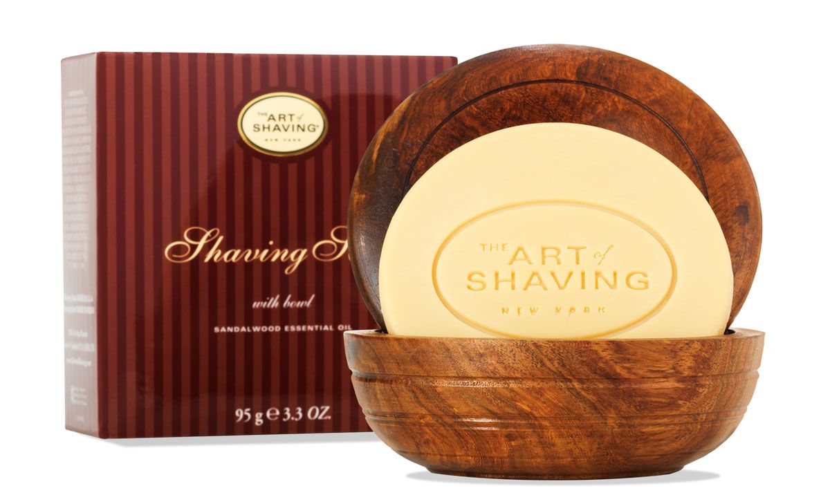 The Art Of Shaving Sandalwood - mydło w drewnianym tyglu