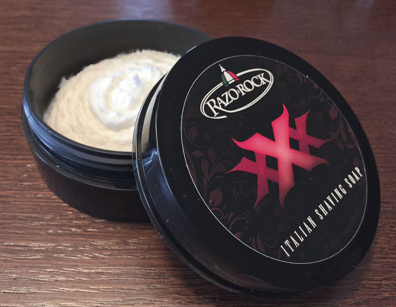 Opakowanie mydła RazoRock XXX Italian Shaving Soap