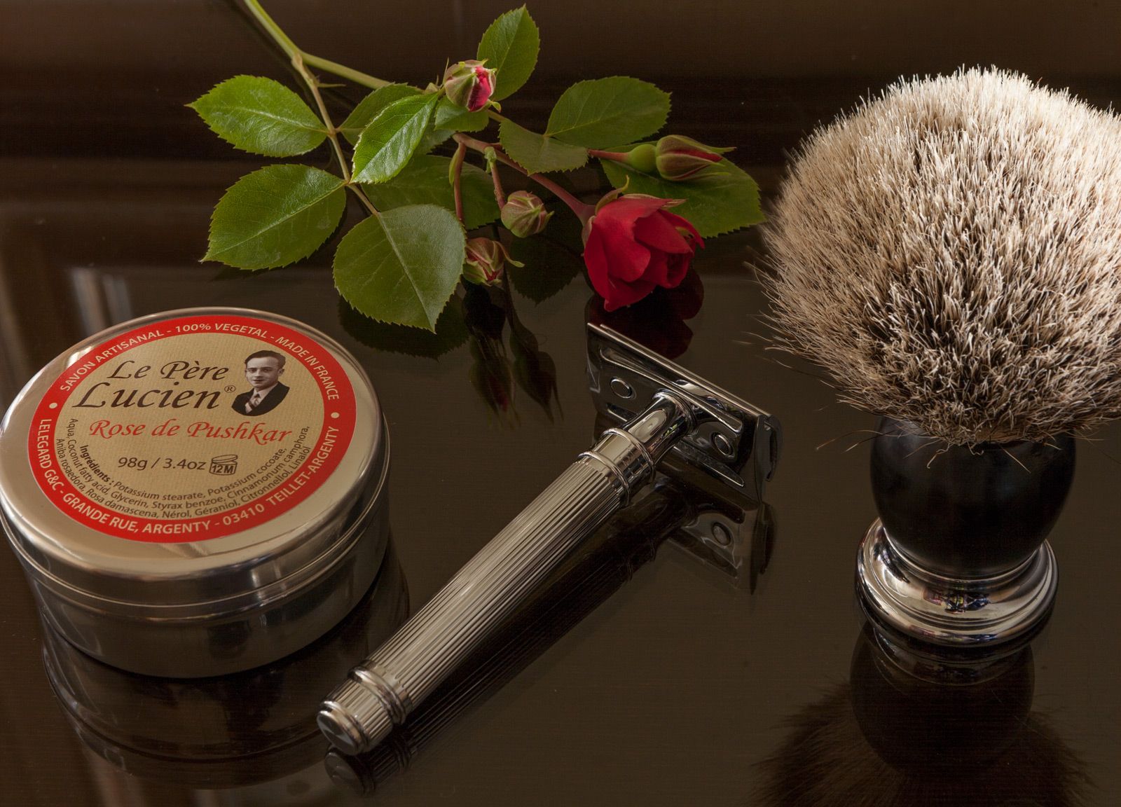 Golenie dnia z Le Père Lucien Rose de Pushkar