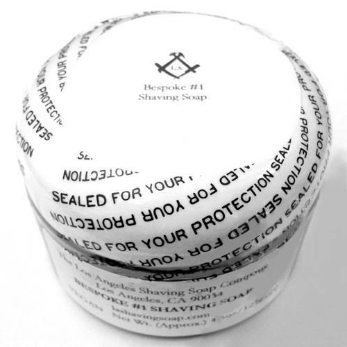 Słoik z mydłem do golenia Los Angeles Bespoke #1