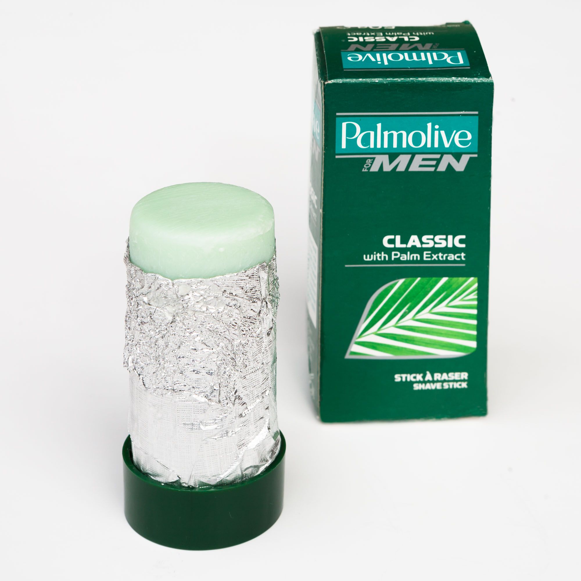 Opakowanie sztyftu do golenia Palmolive Classic Shave Stick with Palm Extract